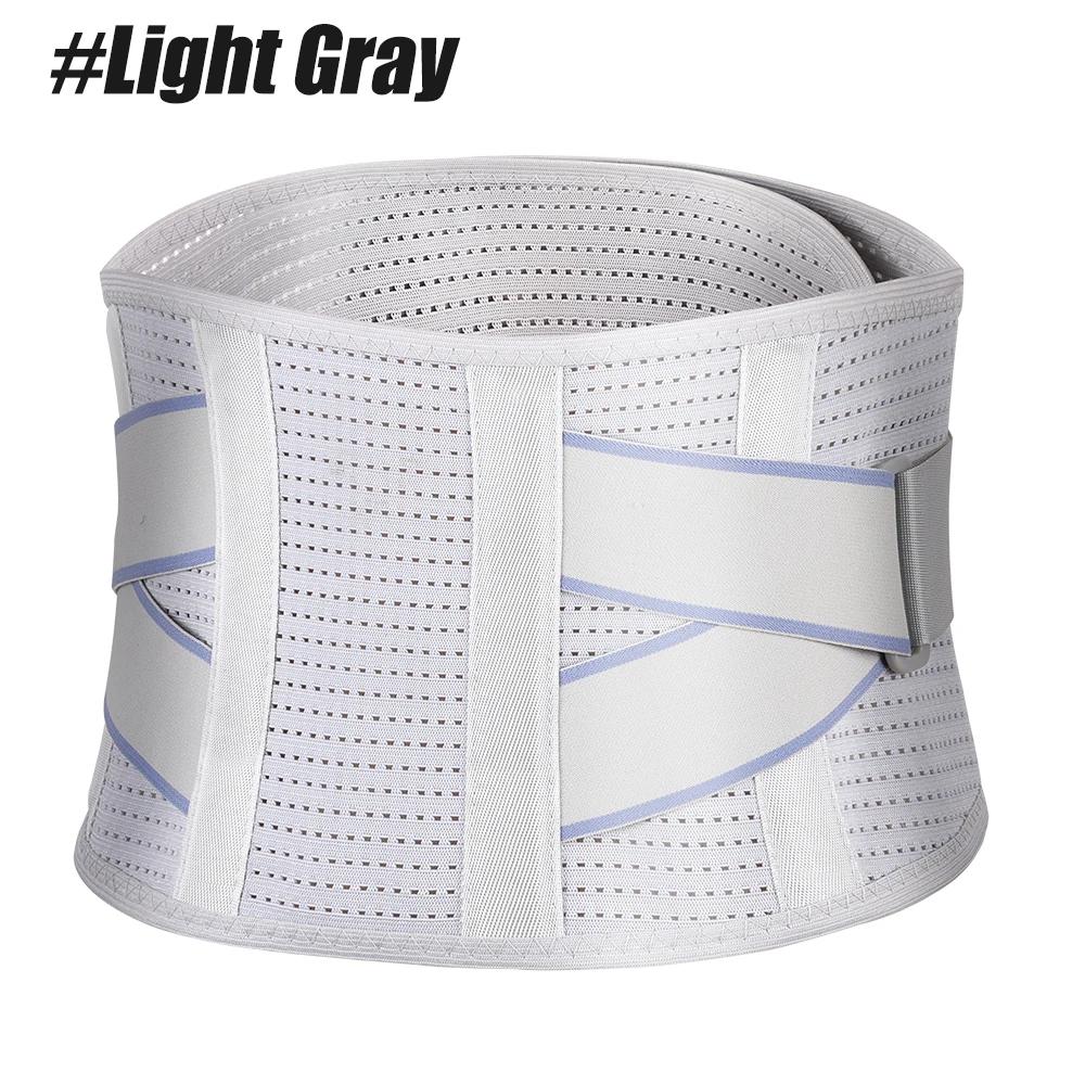 

1Pcs Breathable Back Brace With 4 Support Stays,Lower Back Pain For Herniated Disc -Lumbar Support Belt For Lifting & Office S