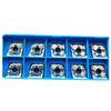 10PCS CNMG431HA H01 / CNMG120404HA H01 Carbide Inserts for Aluminum