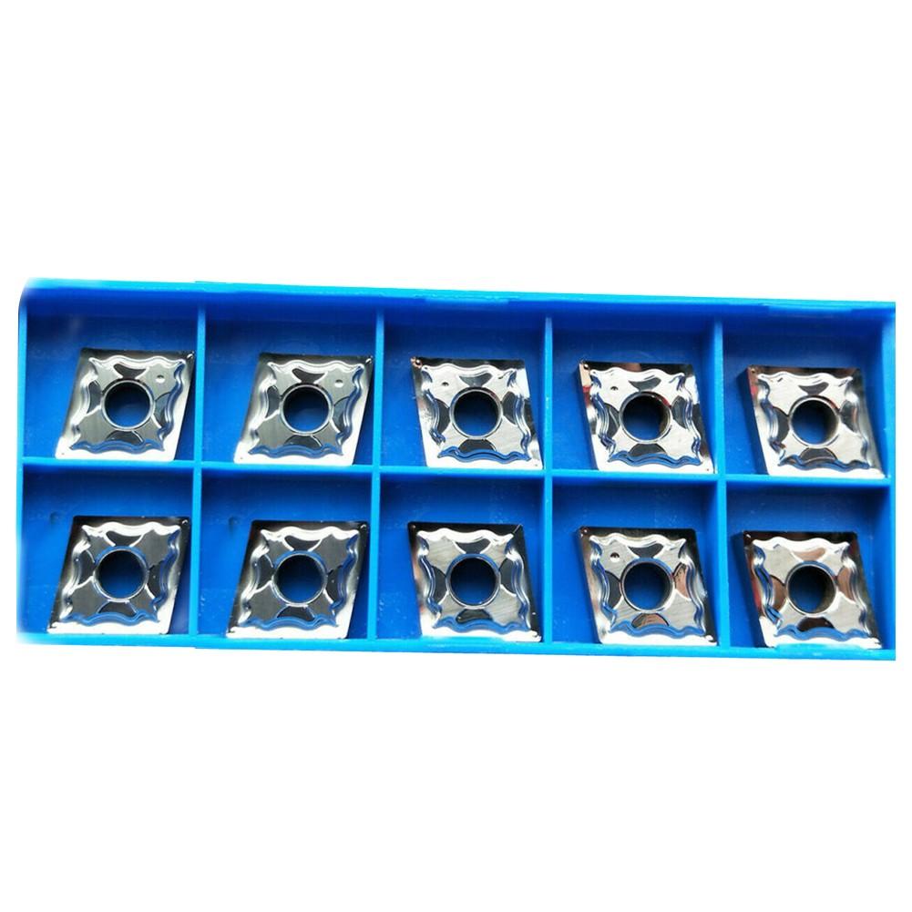 10PCS CNMG431HA H01 / CNMG120404HA H01 Carbide Inserts for Aluminum