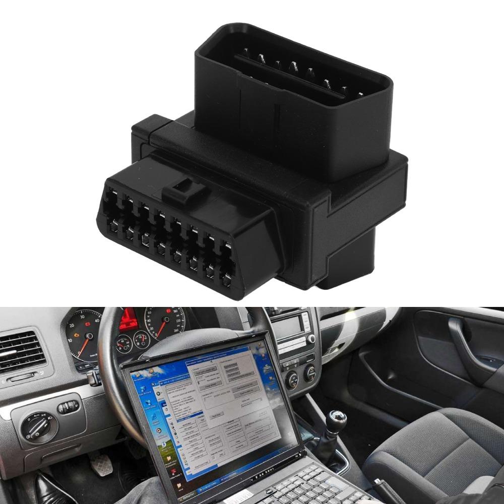Dual Female OBD2 Splitter ABS OBD2 Connector Professional OBD2 Adapter  Mechanic Workshop