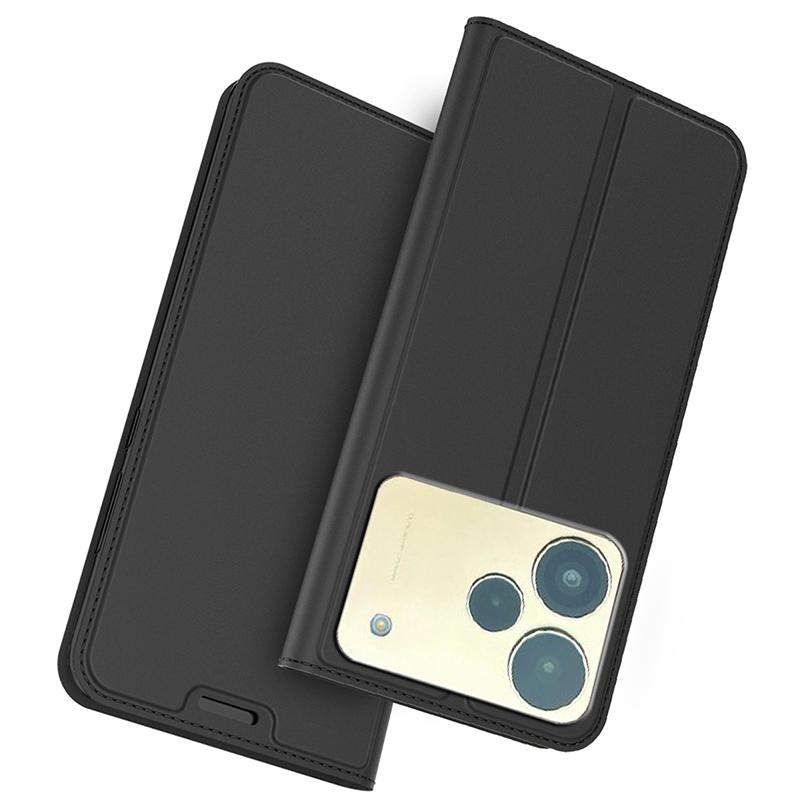 

Чохол для Realme P4 5G зі шкіри PU, чохол для телефону з тримачем для карток, підставкою