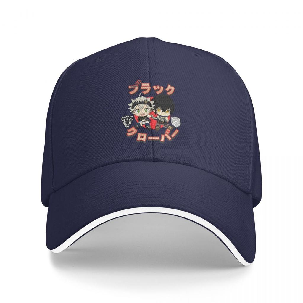 Baseball Caps Black Clover Asta Yuno Grinbellor Noell Silva Anime Graphic Unisex Sport Spring Caps