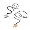 Fashion Star Pendant Necklace Adjustable Clavicle Chain Chocker Party Jewelry
