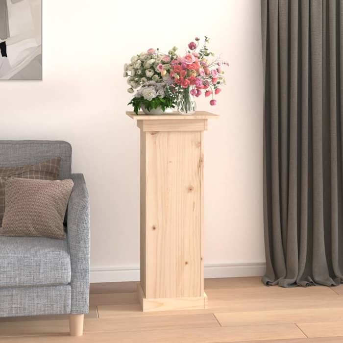 VidaXL Flower Stand 40x40x90 Cm Solid Pine Wood 823634