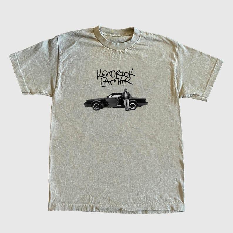 Kendrick Lamar GNX Tour Shirt Kendrick Lamar Merch white tee NH21803 Unisex T-Shirt S