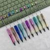 10Pcs Beadable Pen Plastic Bead Pen Ballpoint Pen Cute Pen Boy Girls Pen Gift