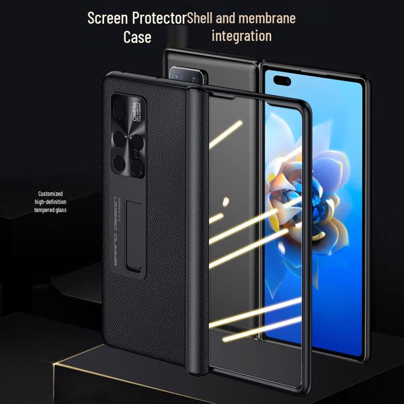 Huawei Mate X2 Foldable Phone Case with Hinge Protection, Stand & Screen Protector