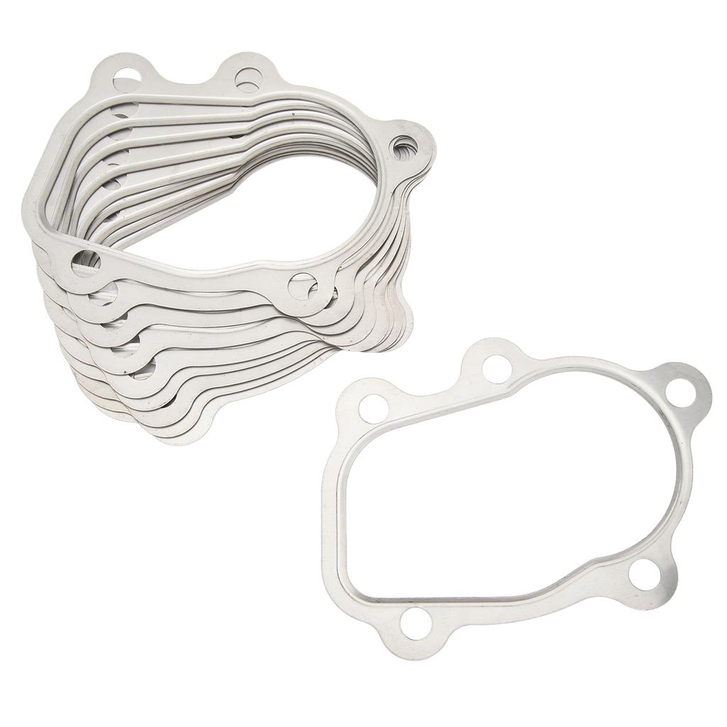 10Pcs Car Turbo Gasket 5 Bolt Turbine Outlet Downpipe Gasket For Silvia 200SX S13 S14 SR20DET CA18 CA18DET