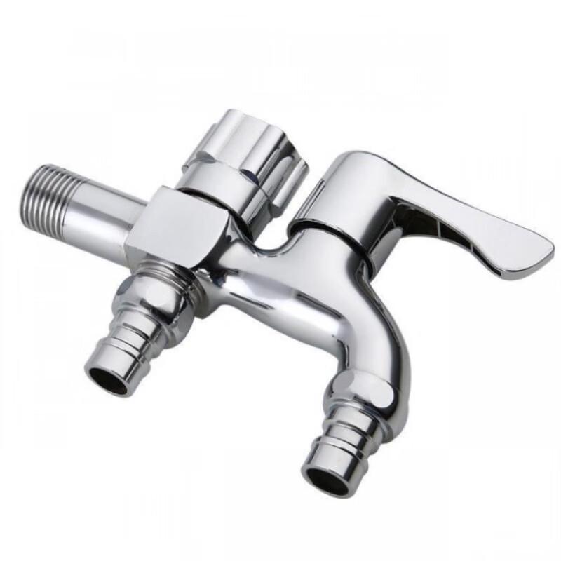 Настенный однорычажный смеситель Longdai LZJ с двумя выходами только для холодной воды