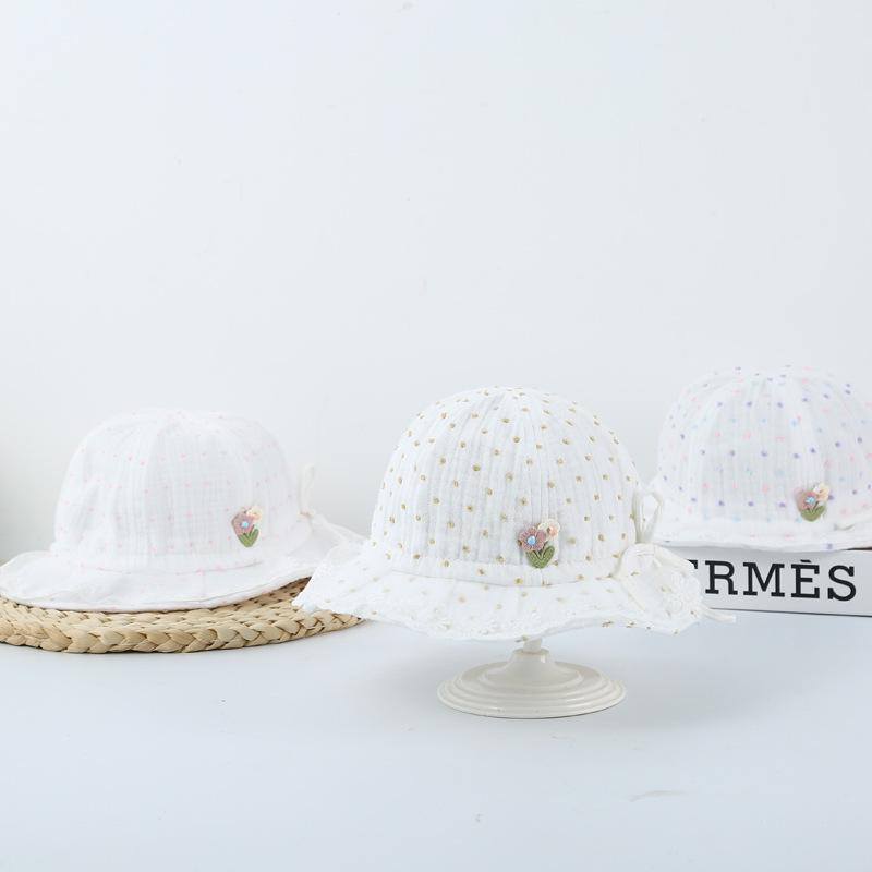 Adorable Baby Bucket Hat for Toddler Girls - Sun Protection for Spring & Autumn