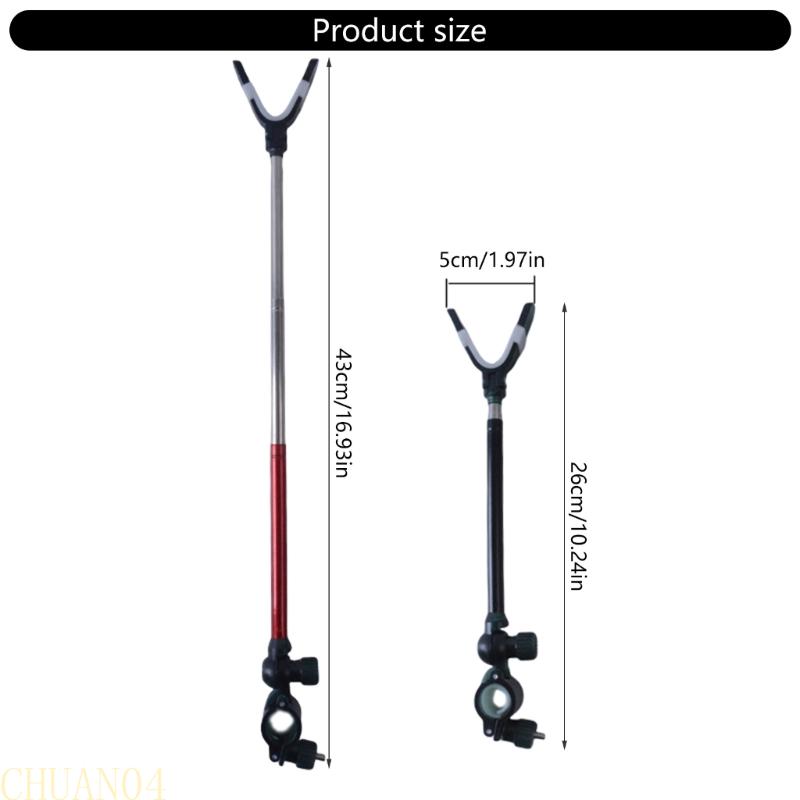 A1A2 Light weight Telescopic Fishing Rod Holder Stretchable Fishing Bracketa Suitable for Various Fishing Environment