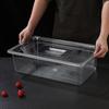 KANGFUTAO Transparent Plastic Gastronorm Food Pan