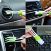 Car Cleaning Brush Plastic Air Conditioner Vent Cleaner Detailing Dust Removal Blinds Duster Outlet Brush Auto