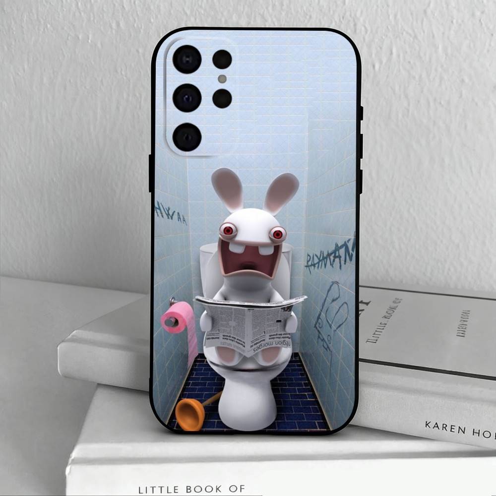

R-Rayman Raving-G R-Rabbids Phone Case For Samsung S25,S24,S21,S22,S23,S30,Ultra,S20,Plus,Others Soft Black Case Samsung S235G