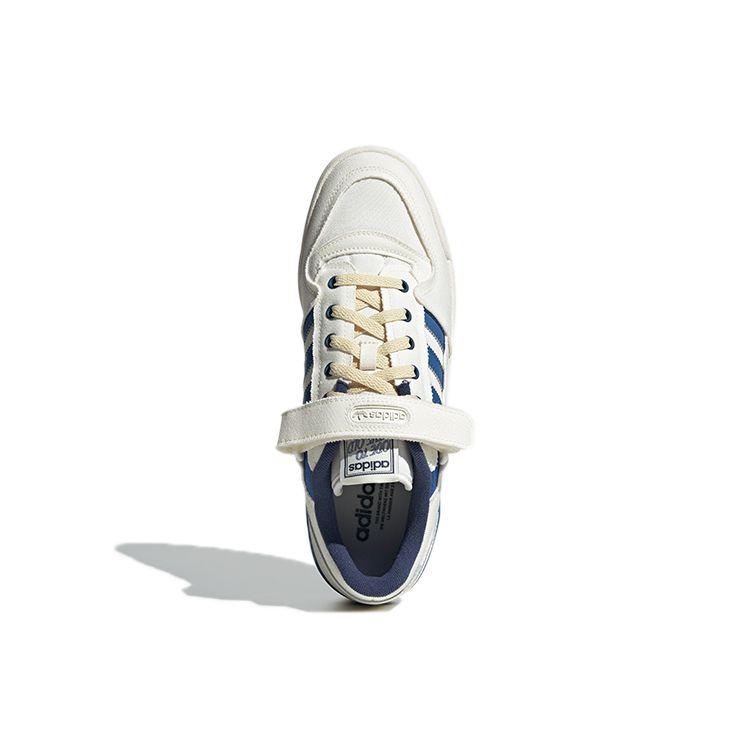 adidas Originals Forum Low Canvas Retro Low-Top Skate Shoes Unisex Sneakers White Blue HR0458