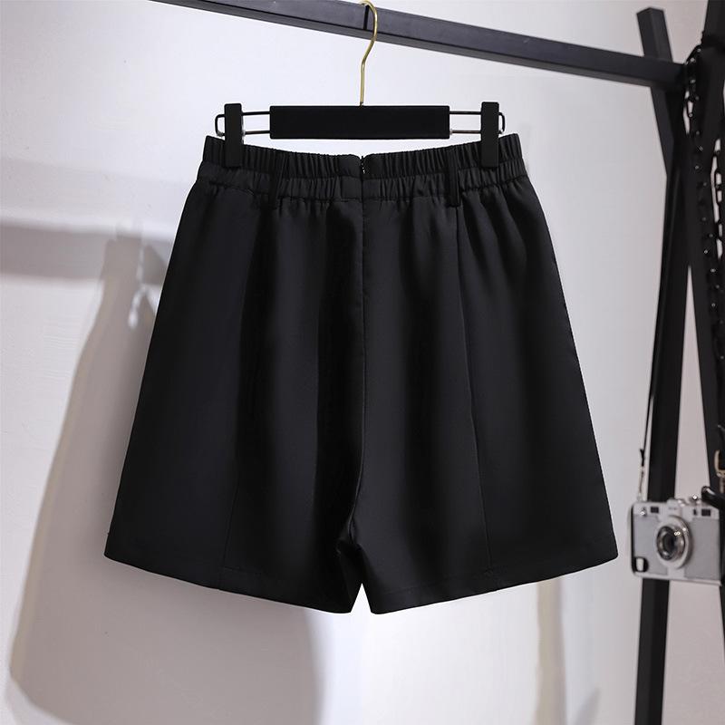 Women's Summer Dress New High Waist Loose Slim Casual Wide Leg Suit Shorts