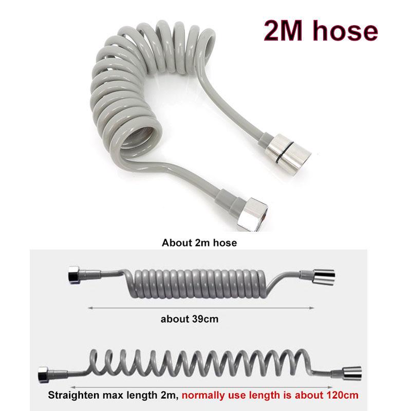 Hand Bidet Faucet Stainless Handheld Toilet Bidet Sprayer Shower Head Kit Self Clean G1/2 G7/8 Valvefor Bathroom WC Sprayer