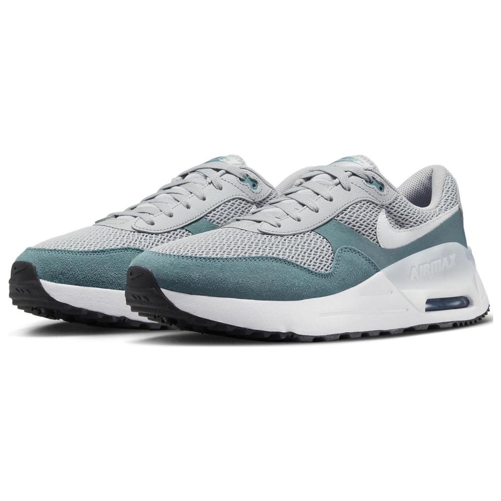 Nike Air Max SYSTM Wolf Grey Aqua Blue Unisex Sneakers White Black DM9537-006