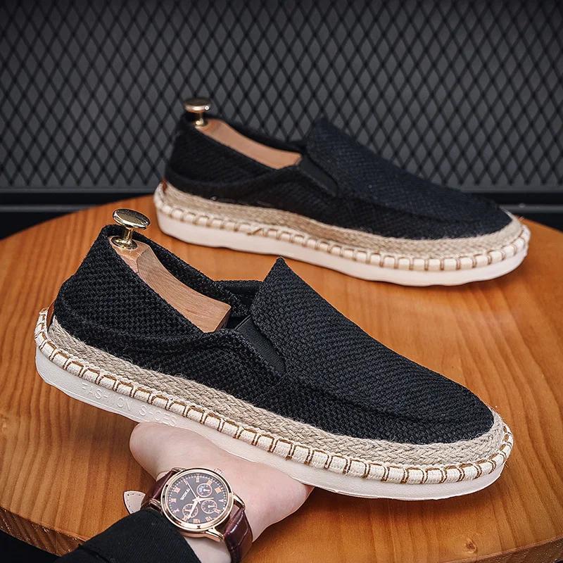 Canvas Shoes 2025 Spring and Summer New Men's Shoes Fashion All-match Casual  Breathable Fisherman