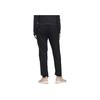 Adidas Essentials Plain Logo Print Solid Color Elastic Sports Casual Pants Women Bottoms Black GD2897