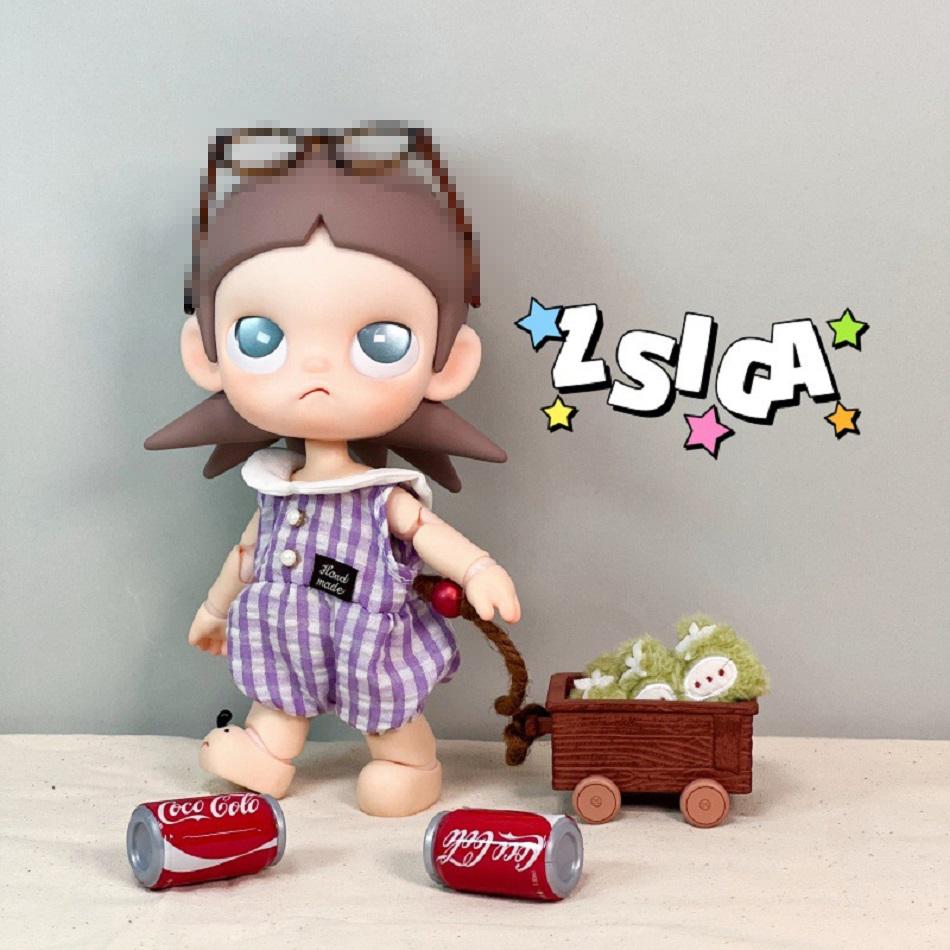 Gazijie Zsiga 1/8 Doll Beautiful Dress Set Cute Cartoon Dress Up Anime Trendy Cool Clothing Accessories Can Be Freely Matched