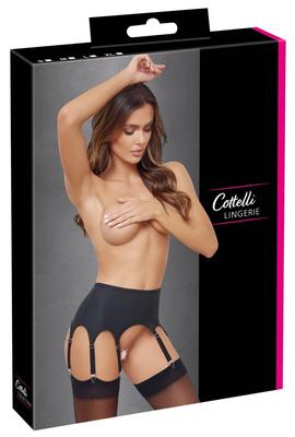 Cottelli LINGERIE - Sexy matter Strumpfhaltergürtel mit 8 Bändern Schwarz M