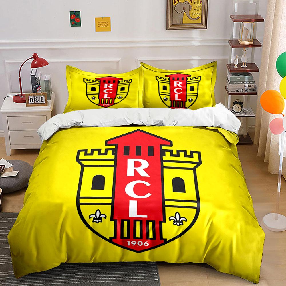"Yellow RCL Castle Bedding Set" Bedding Duvet Cover Set Duvet Cover Pillowcases (1 * Duvet Cover 2 * Pillowcases, Without Duvet Insert)