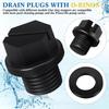 Plastic Drainage Cover Pump Cover Pool Pump Accessories Pressure Gauge Replacement Gasket for ECX270861 SX180LA Models