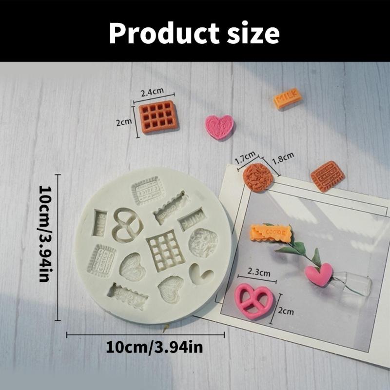 12 Cavities Silicone Cookie Molds for Making Cookie Candy Dessert Chocolate Molds Cake Molds Fondant Molds Baking Tool