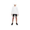 Nike Dri-FIT Solid Logo Woven Training Hooded Jacket Kids Jackets White DO7095-100