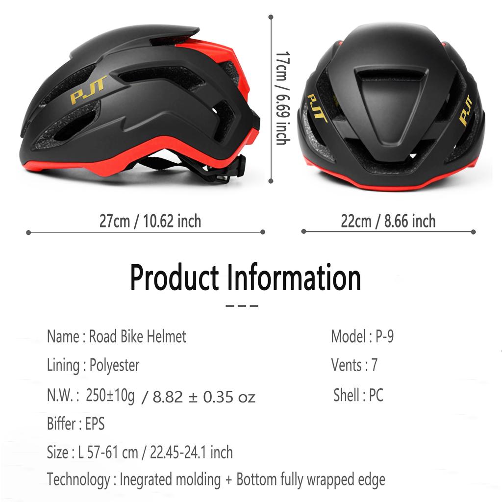 Pjt New Cycling Helmet Bike Outdoor Sports Speed Skating Mtb Safely Mountain Road Electric Scooter Helmet Bicycle Riding Helmet