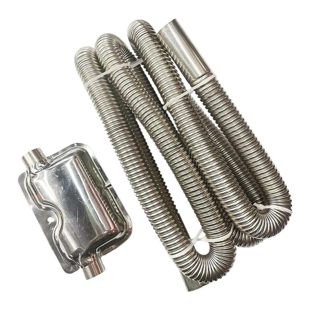 Aluminum Alloy Construction Car Air Diesel Heater Exhaust Pipe Kit