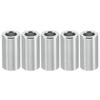PATIKIL M4 Aluminum Spacers Set of 5 Metal Spacers Aluminum 4.1mm ID X 7mm