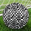 BMG posterSoccer Ball Colorful All Ages Machine Stitched PVC Competition Ready Durable High-Bounce