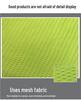 High-Visibility Reflective Mesh Vest for Construction and Night Cycling