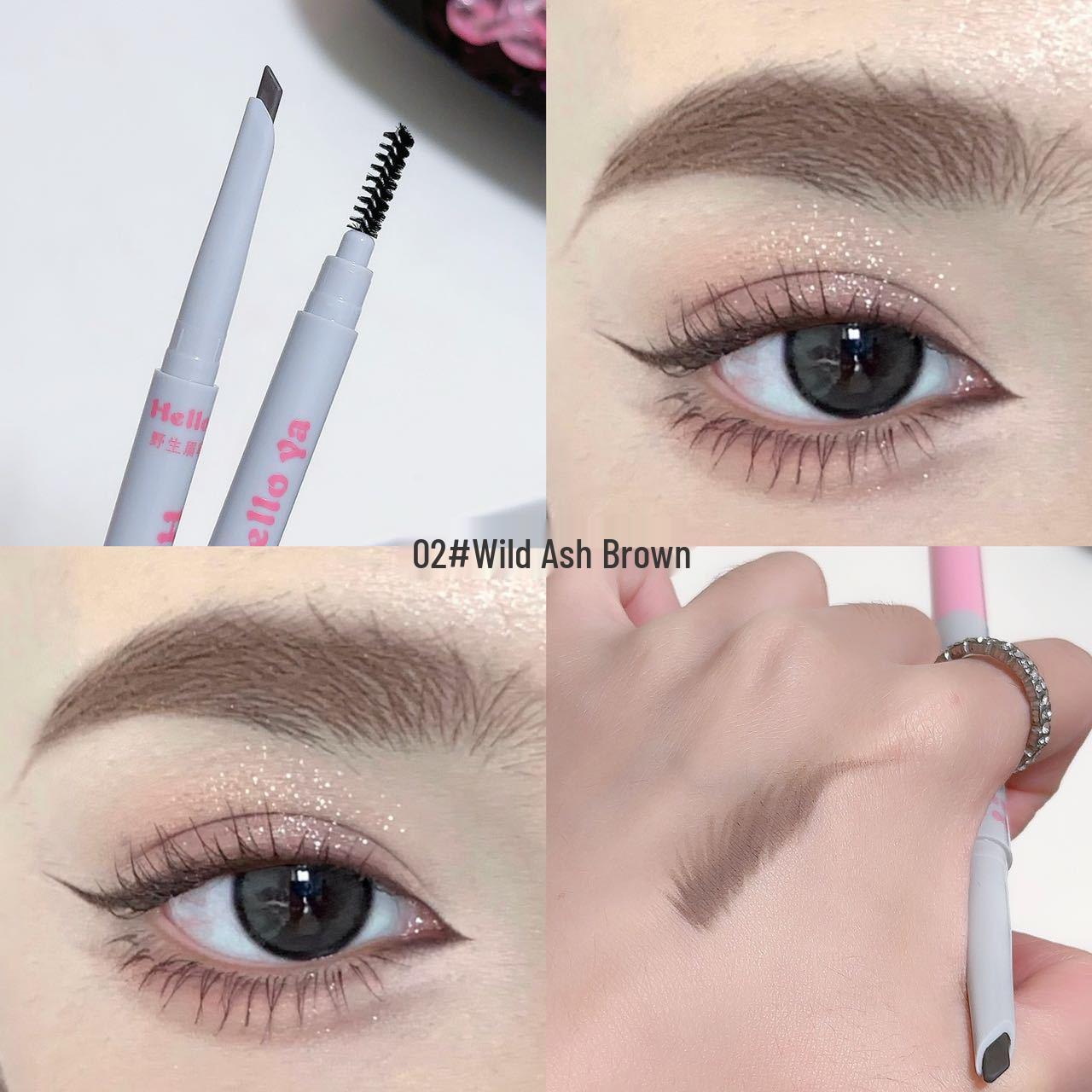 

HelloYa Карандаш для бровей - Натуральный, Стойкий, Не размазывается, Мягкий, Легко наносится для выразительных бровей