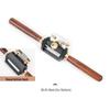 Adjustable Woodworking Bird Plane for Curved and Straight Edges - Mini Shaping Tool with Flat and Round Bottom