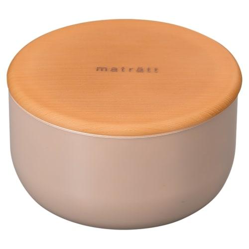 

Masakazu Mosle Round Side Case, Greige, Large, 27406