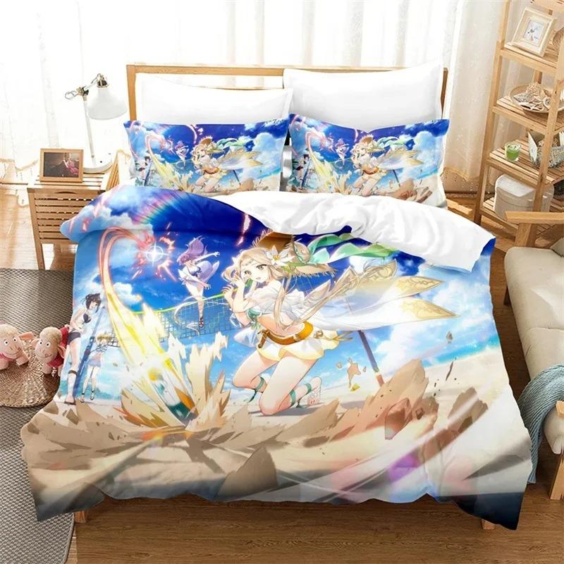 Game Epic Seven Bedding Set Single Twin Full Queen King Size Bed Set Adult Kid Bedroom Duvet cover Sets 3D Anime Bed Sheet Sets