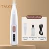 Tagliapeli per Zampe di Cane con Luce LED 3-in-1 Tosatrice Elettrica per Toelettatura Cani a Basso Rumore Cordless Ricaricabile Rasoio per Animali Domestici per Zampe Orecchie Faccia Groppa