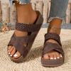 Summer Women's Shoes Stylish, Easy, Comfortable, Lightweight  Thick-Soled Sandal