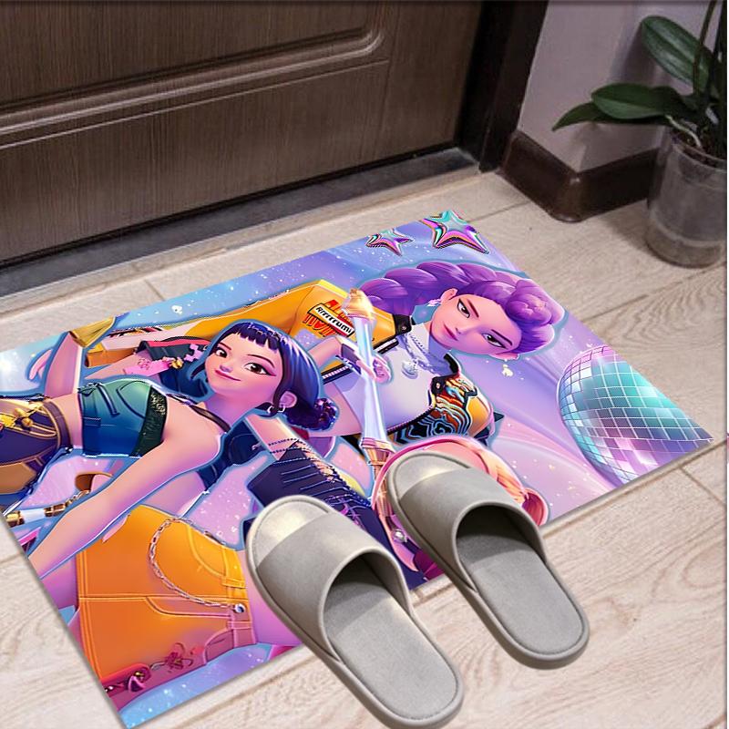 K Pattern Rug, Indoor/Outdoor Mat, for Picnic, Gameroom, Bedroom, Office, Living Room, Home Decor Carpet, Birthday Gift