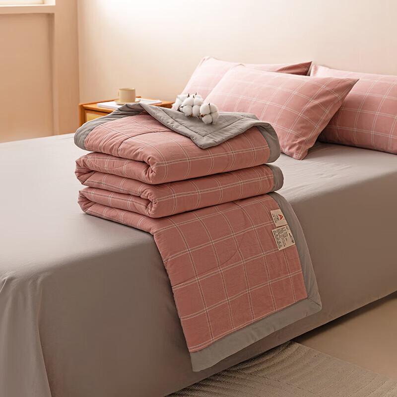 Manyaju All Cotton Washed Summer Quilt