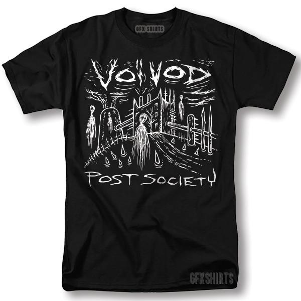 Voivod Shirt Post Society Rock Concert Vntg Graphic Design T-Shirt Unisex T-Shirt L