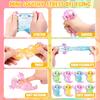 2026 New Squishy Axolotl Stress Relief Toy Glitter Malt Sugar Amphibian Fidget Toy for Kids Soothing Birthday Party Favors Gift