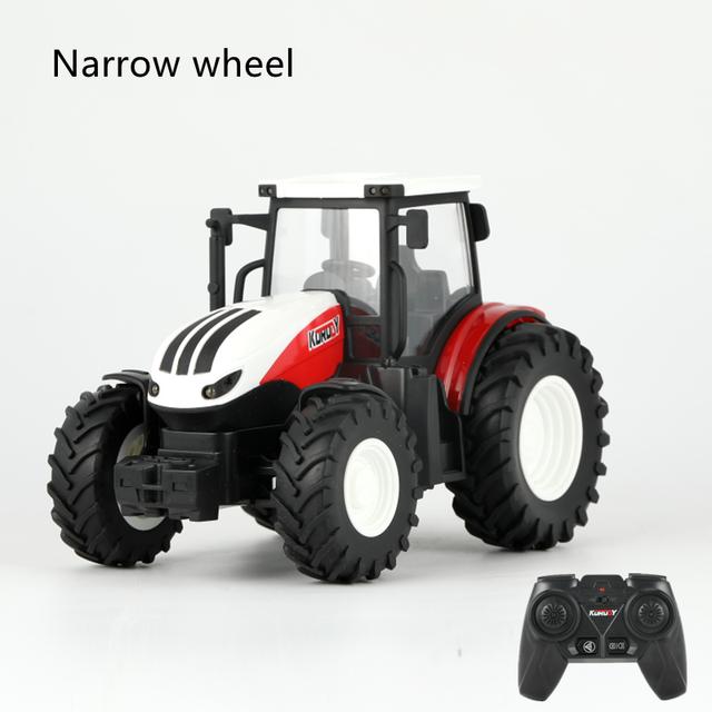 Dálkově ovládaný traktor RC Farmářský náklaďák Auto Přívěs 2.4G Farmářský simulátor Nákladní auto Miniaturní zemědělské vozidlo Hračky Model Děti Chlapec