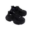 Global Thick-soled Heightening Black Dad Shoes Women's 2025 New Summer Versatile Breathable Sneakers ZHQ6319