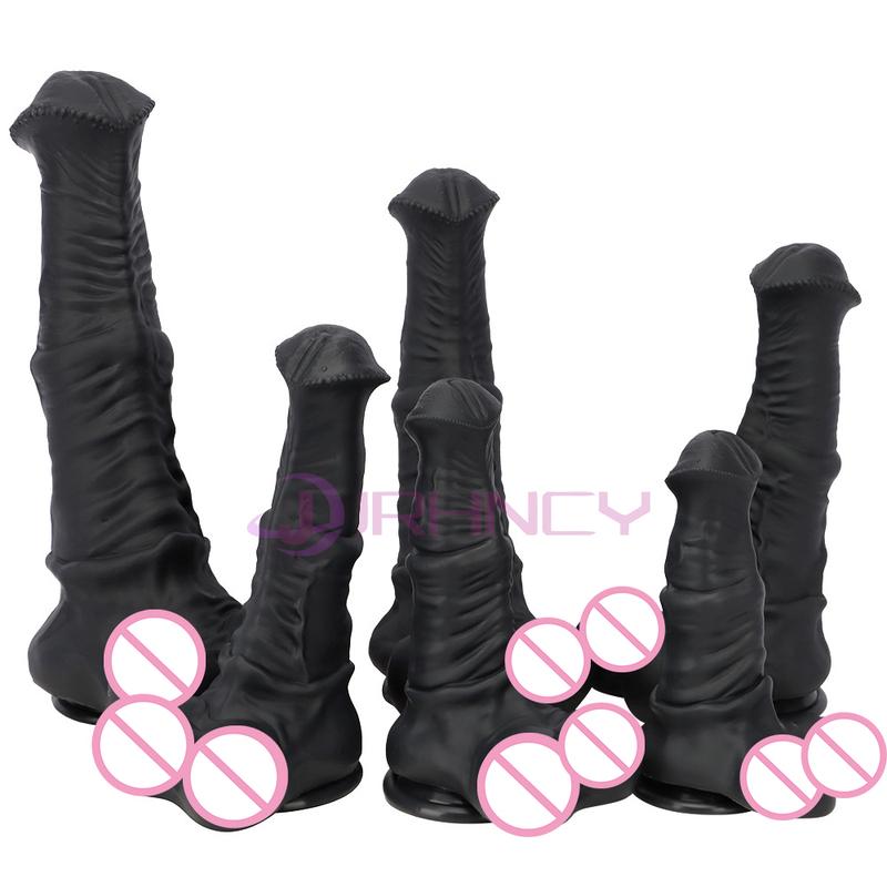 XS-XXL Realistic Horse Dildos Women Sex Toys Huge Animals Dildo Big Anal Dildos for Women Men Butt Plug Gode Realistic Penis