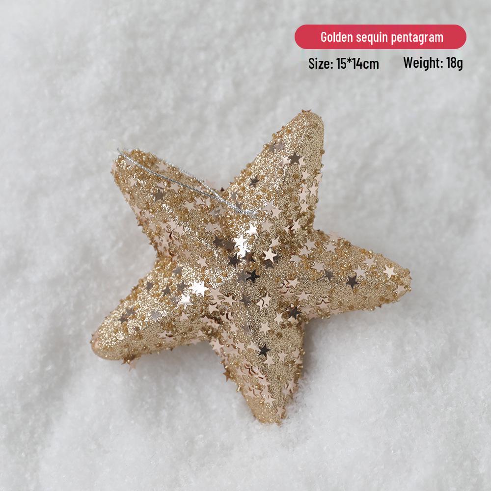 DIY Painted Foam Christmas Ornament: Snowflake & Irregular Pompon Balls