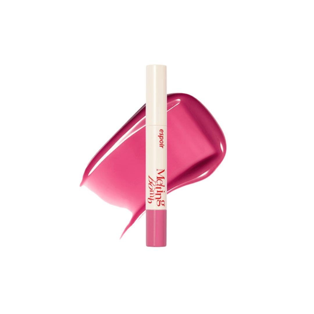 

Espoir Mega Melting Bomb #01 Flashy Selfie 1.8 g - różowy nawilżający balsam do ust